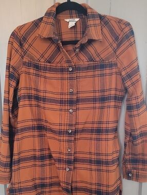 Duluth Button Up Flannel Tunic